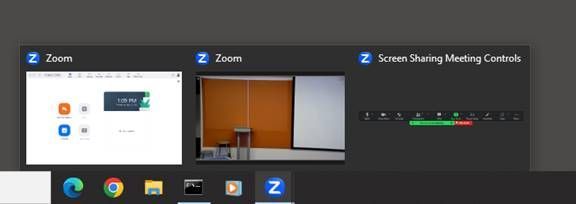 If I hover, I can see the  vid panel, but I cannot maximize it to show the particpants in the room - I would normally put this on my 2nd monitor but it will not maximize