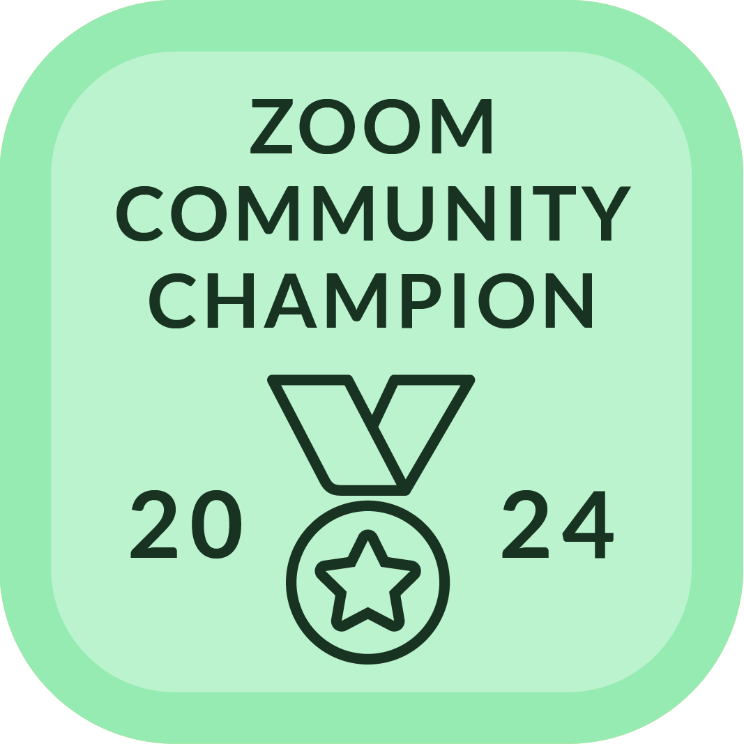 Zoom Community Champion 2024